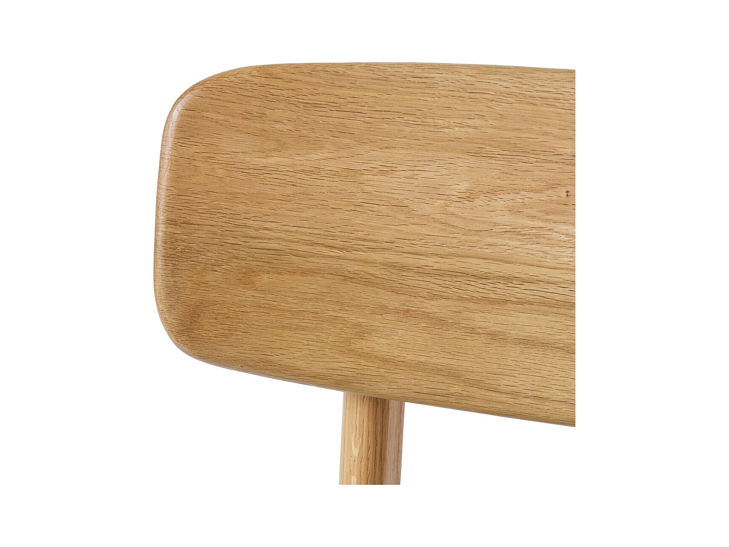 Orr - Lot de 2 chaises en tissu et bois - Beige