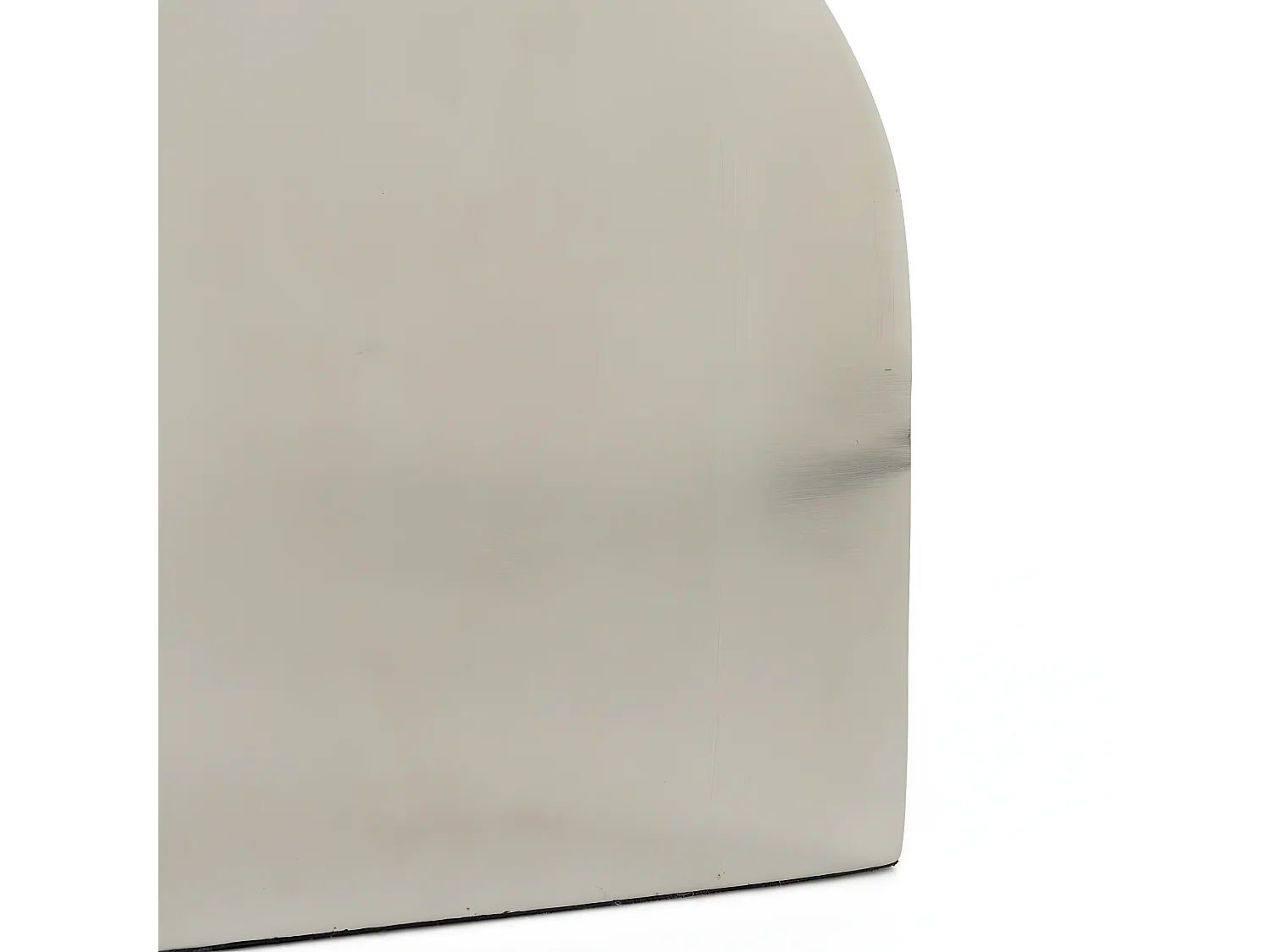 Cones - Table d'appoint en métal 30x21cm - Chrome