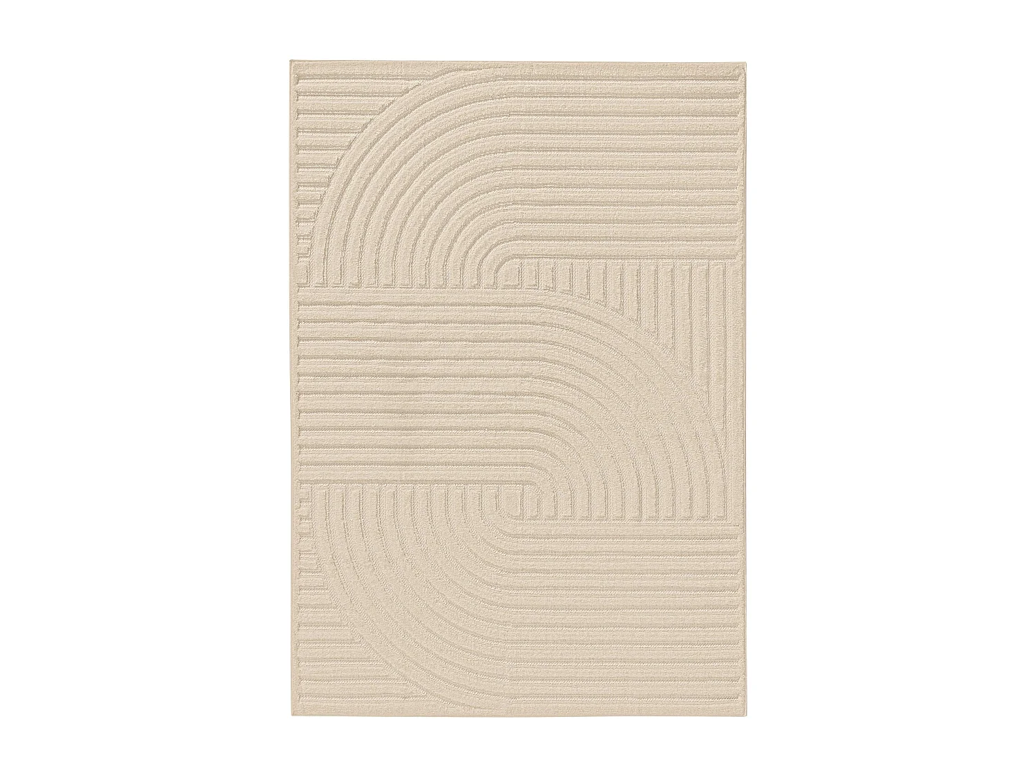 Tapis Leo Crème 240x340 cm