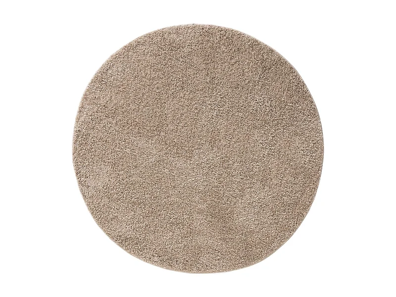 Tapis à poils longs Soho Beige ø 80 cm rond
