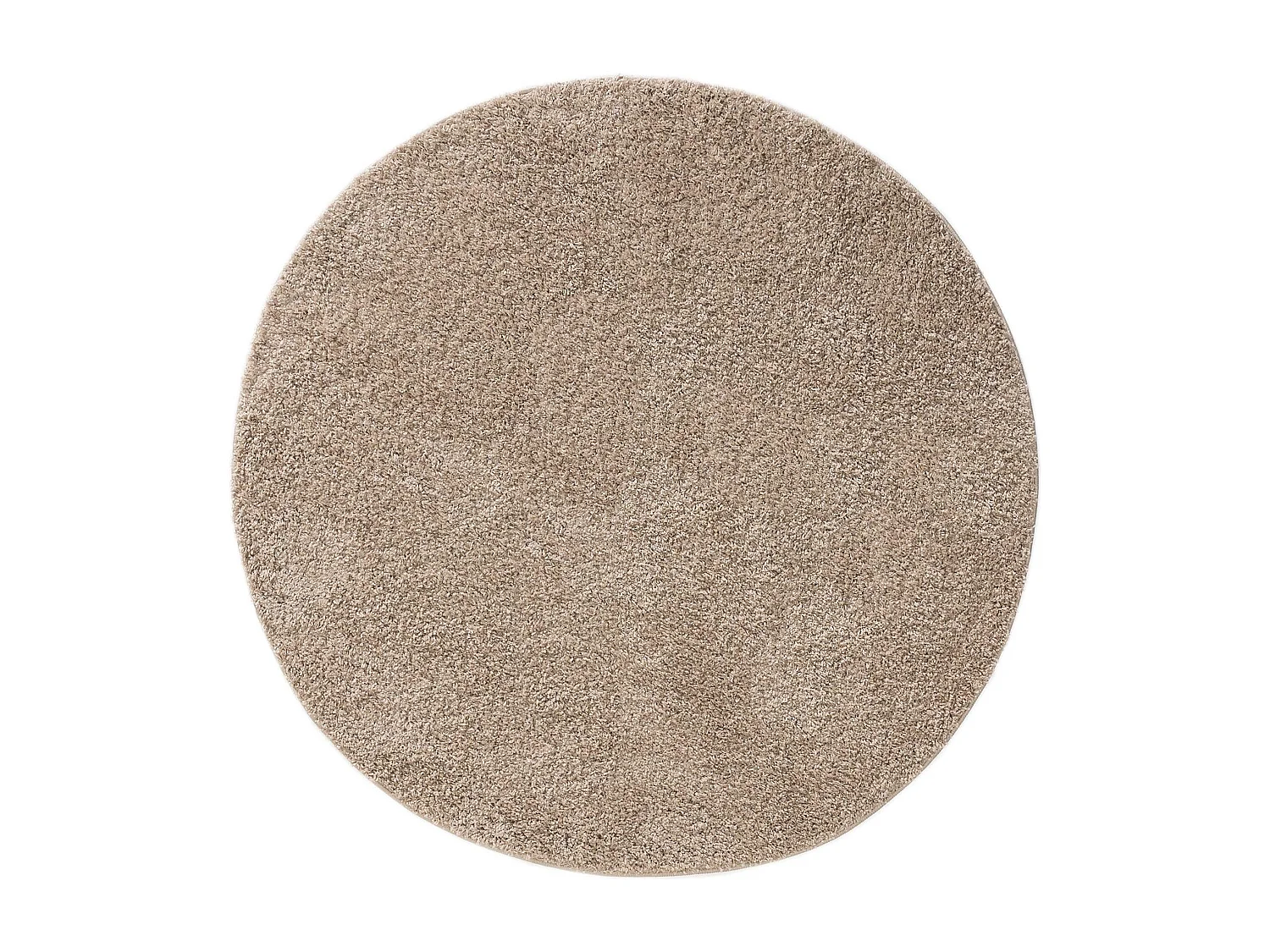 Tapis à poils longs Soho Beige ø 120 cm rond