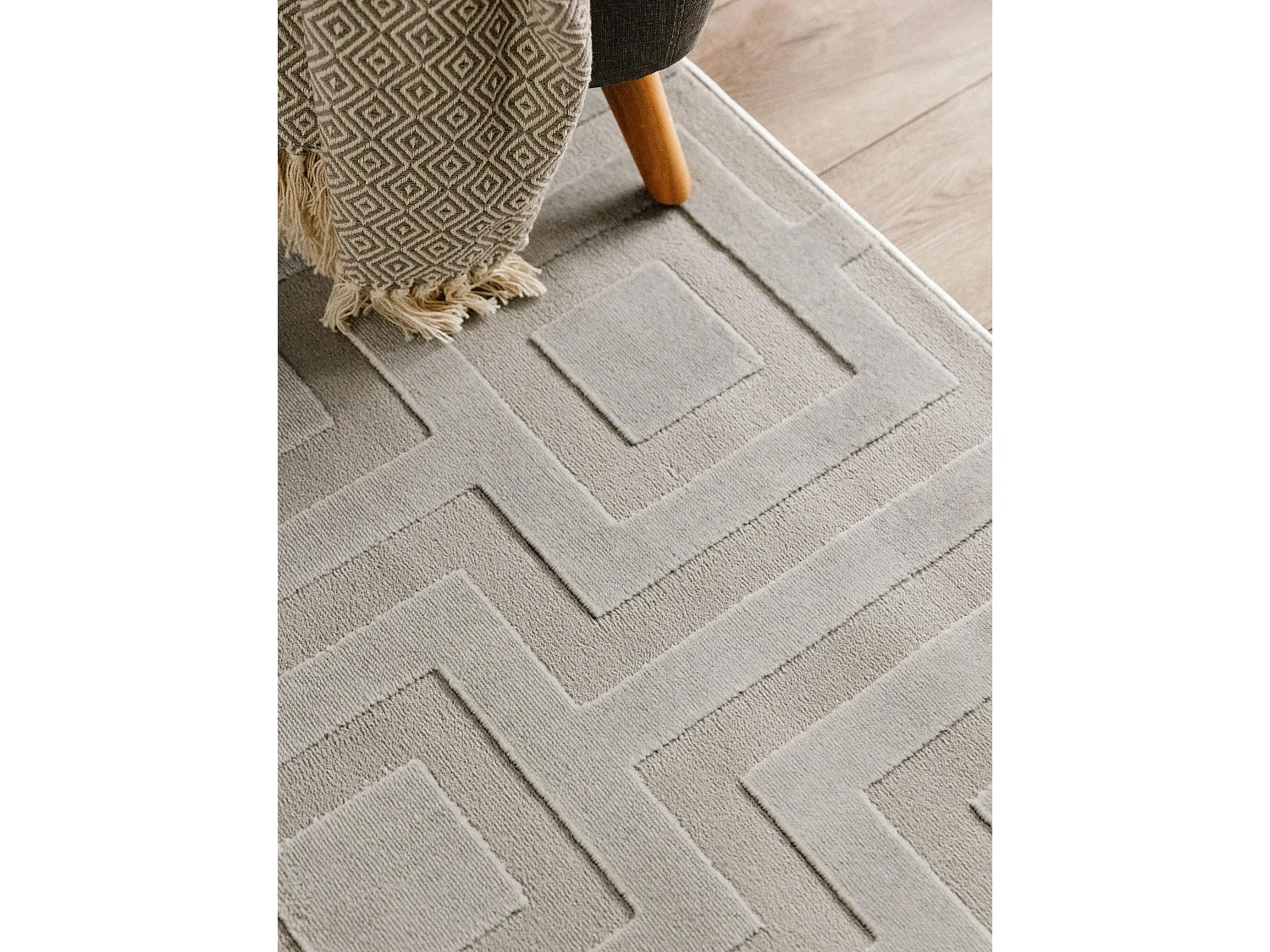 Tapis Claire Gris 200x300 cm