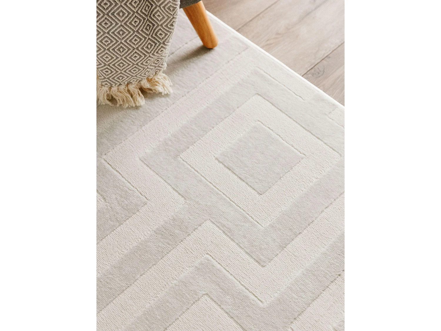 Tapis Claire Crème 140x200 cm