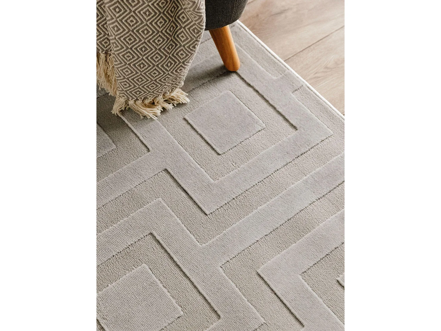 Tapis Claire Gris 240x340 cm