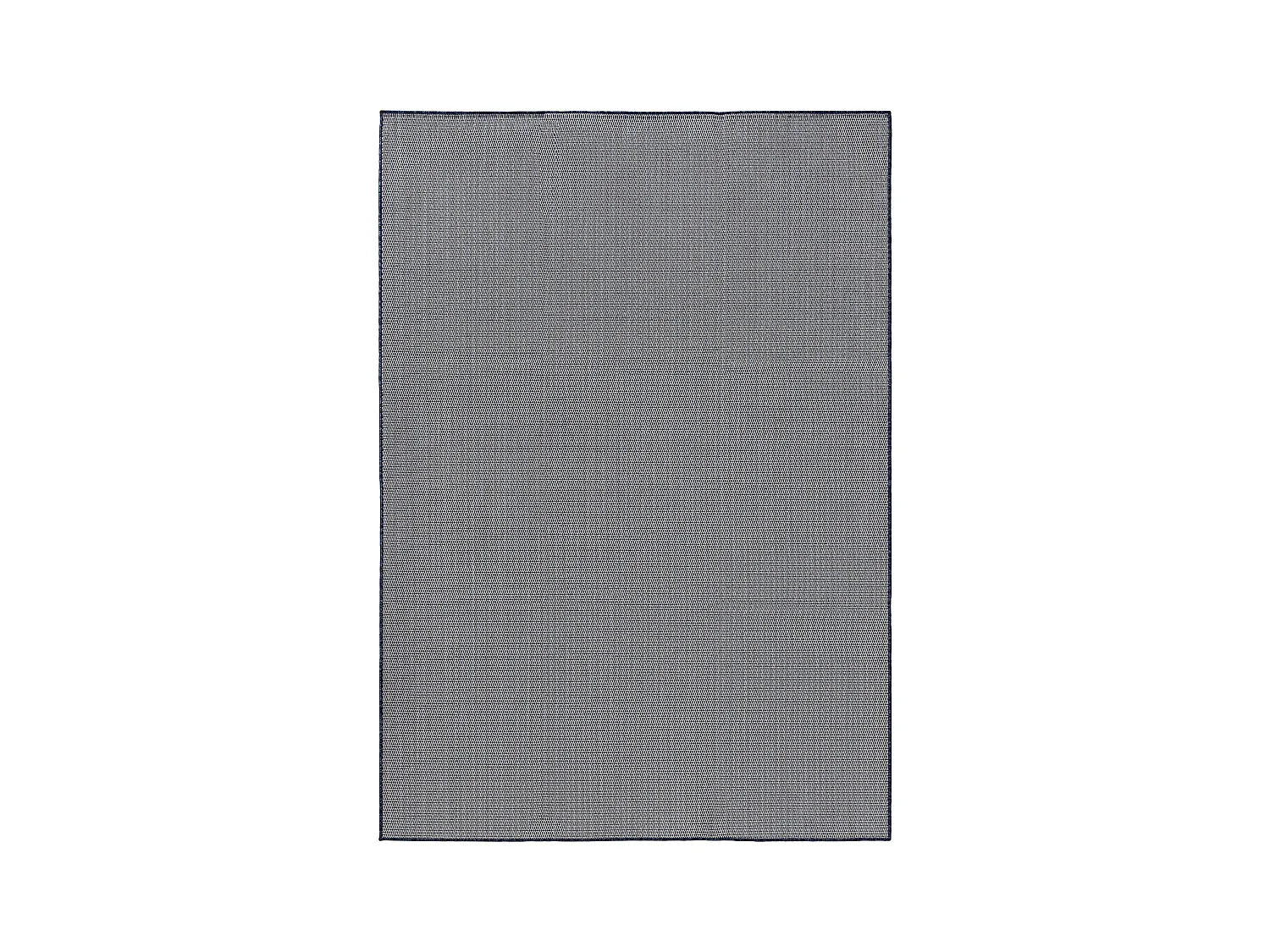 Tapis d'extérieur & intérieur Lou Bleu 300x400 cm