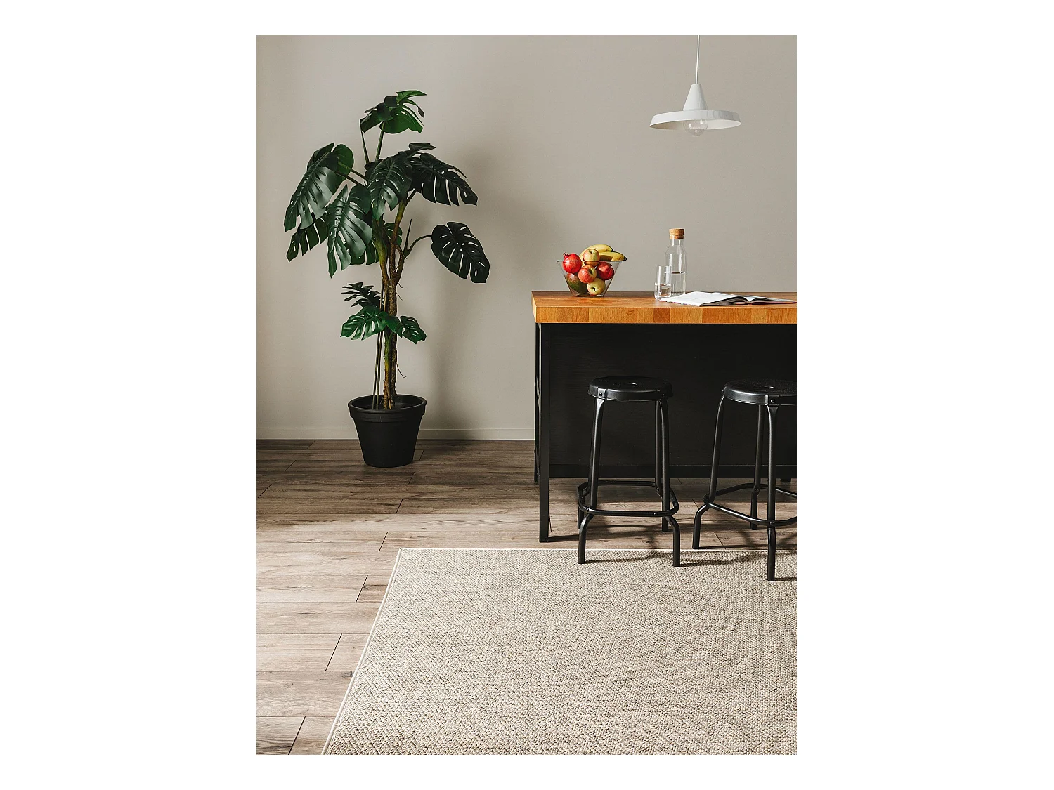 Tapis d'extérieur & intérieur Iowa Taupe 160x230 cm