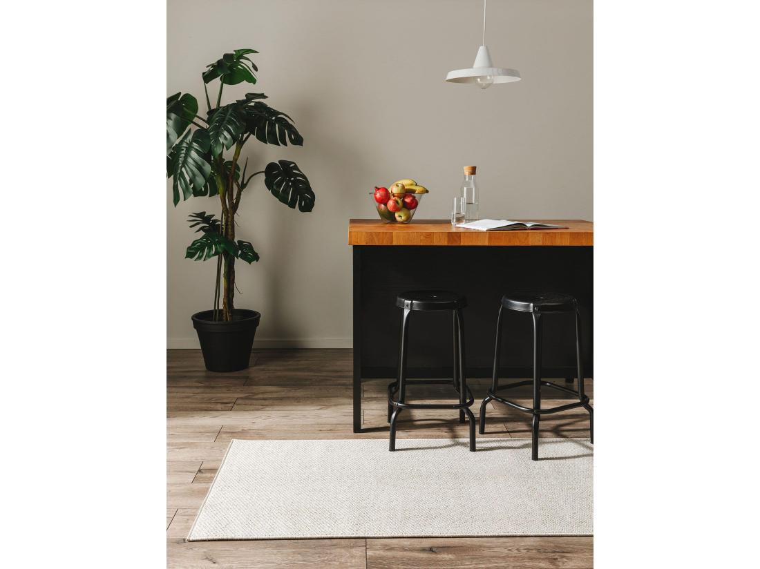 vente unique Tapis d'extérieur & intérieur Iowa Crème 80x250 cm