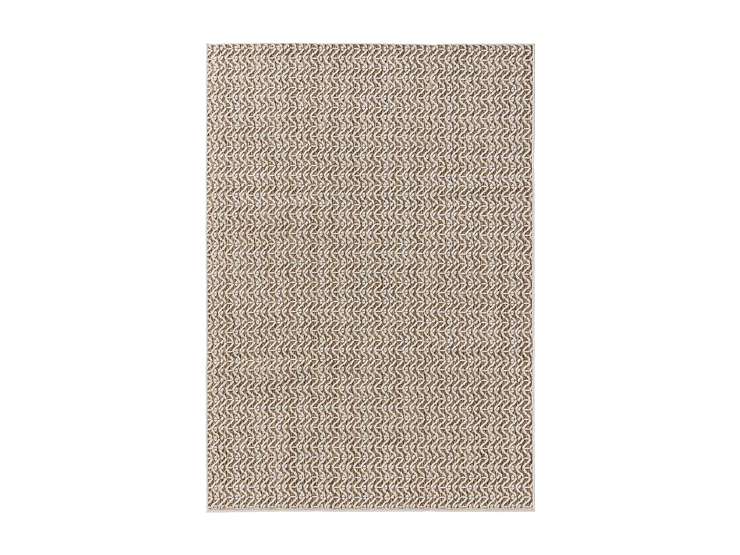 Tapis d'extérieur & intérieur Kaleo Crème/Beige 140x200 cm