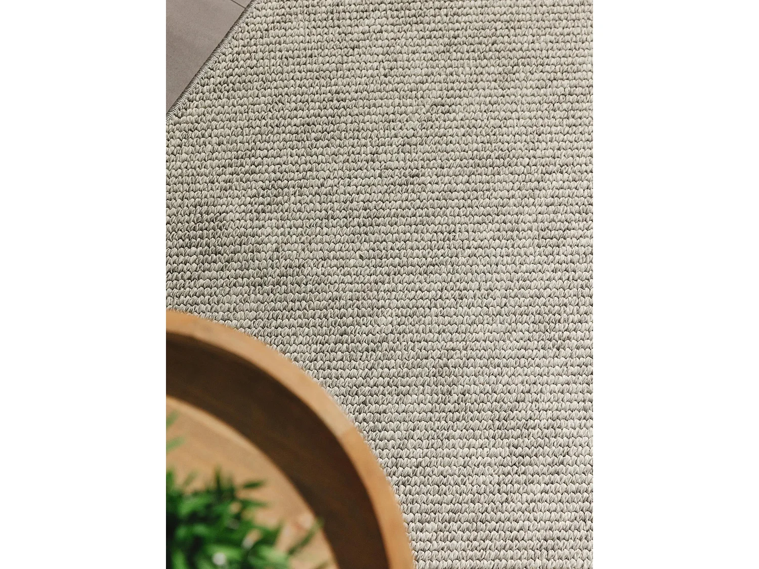 Tapis d'extérieur & intérieur Iowa Gris clair 80x300 cm