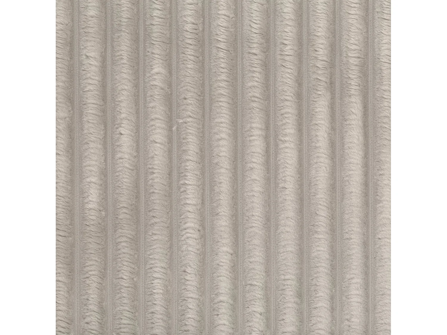 Canapé d'angle réversible avec fonction de couchage - en velours côtelé grège - LEO