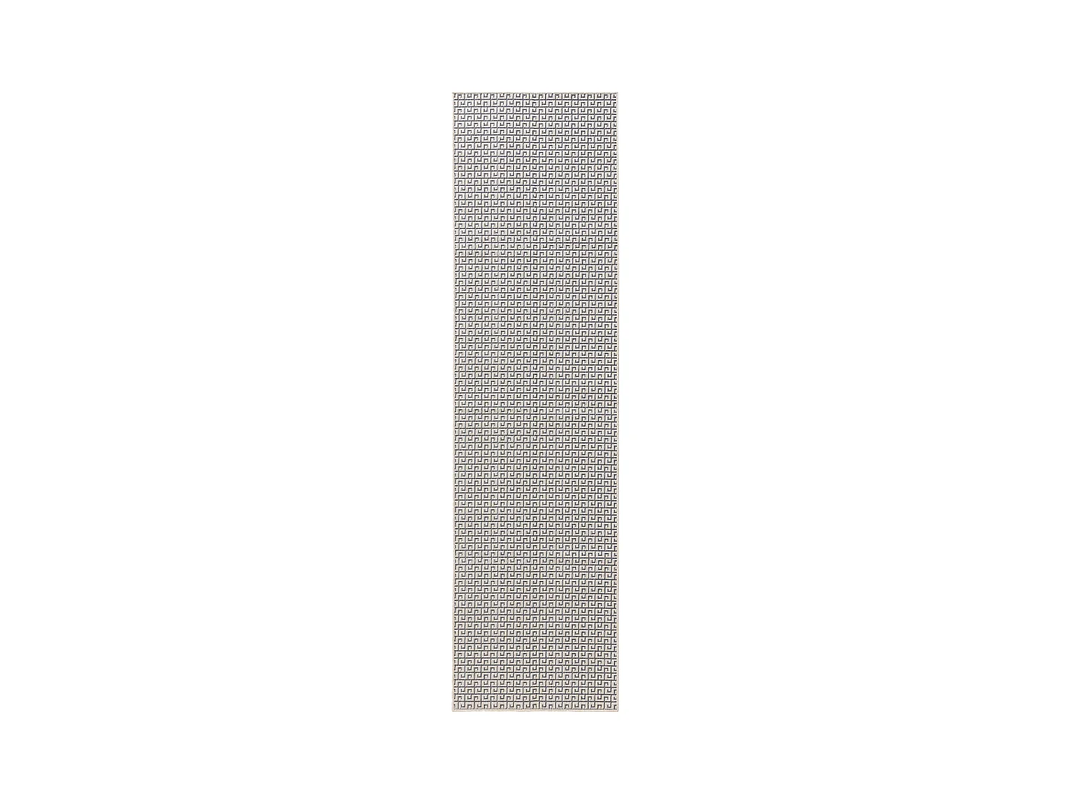 Tapis d'extérieur & intérieur Lou Blanc 70x200 cm