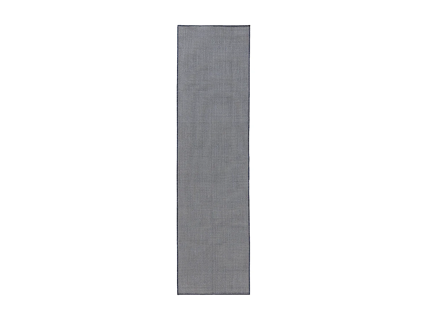 Tapis d'extérieur & intérieur Lou Bleu 70x200 cm