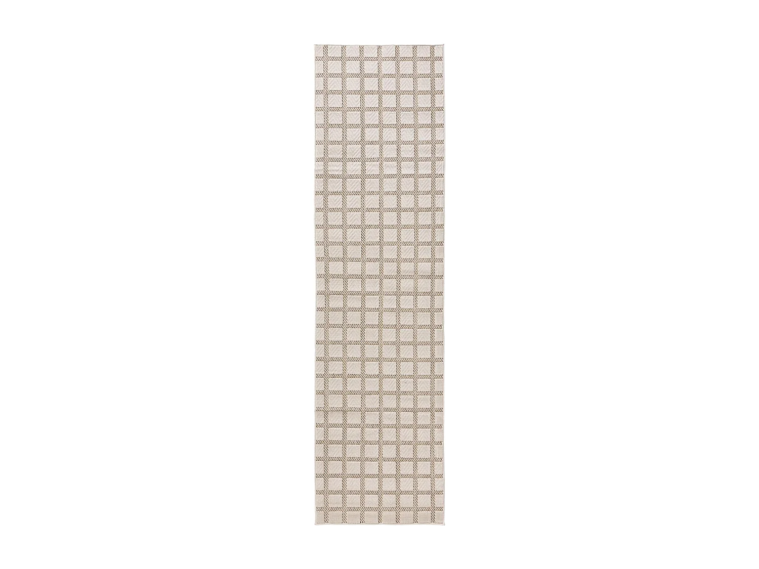 Tapis d'extérieur & intérieur Kaleo Crème/Beige 70x200 cm