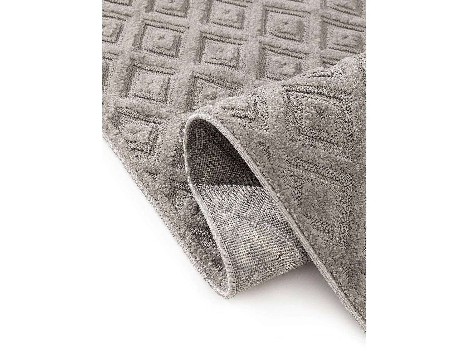 Tapis Leo Gris clair 80x250 cm