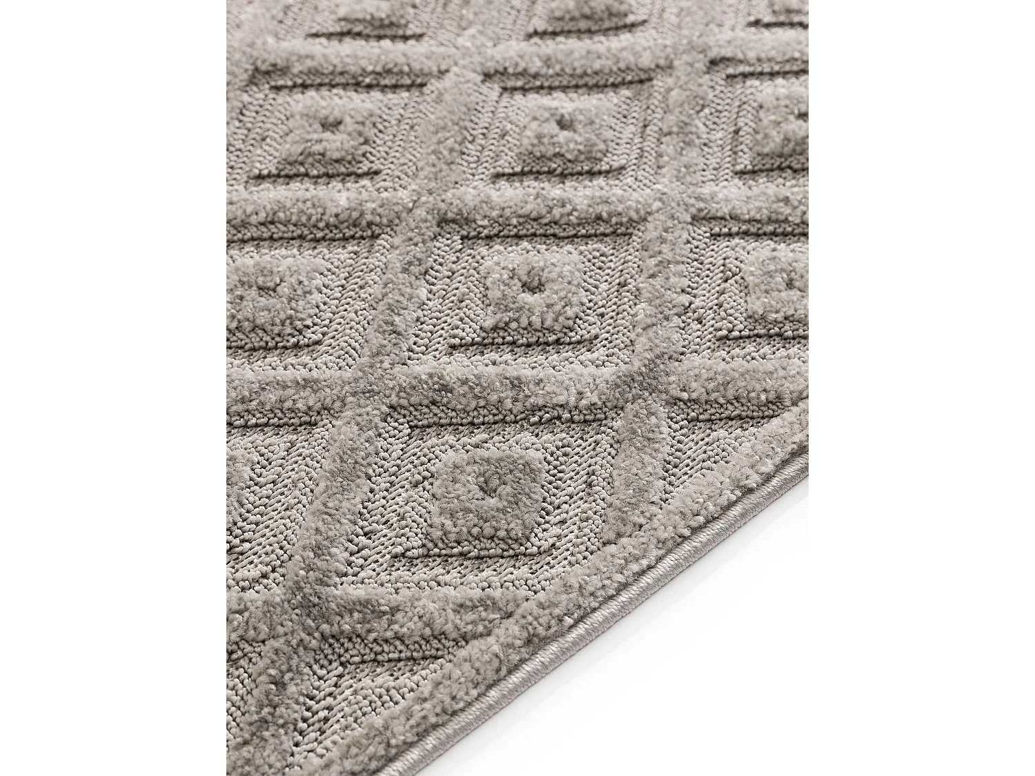 Tapis Leo Gris clair 80x250 cm