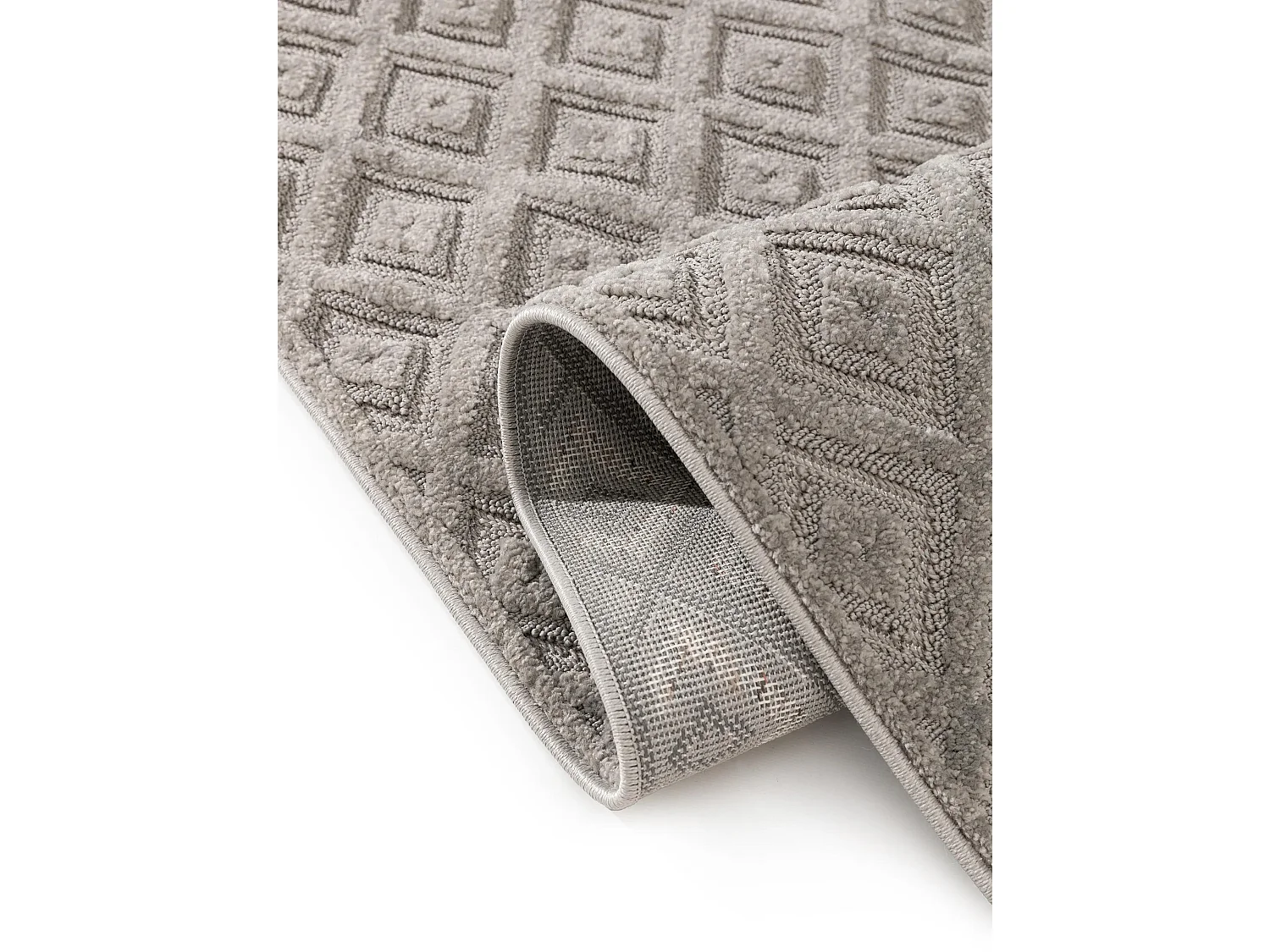Tapis Leo Gris clair 80x250 cm