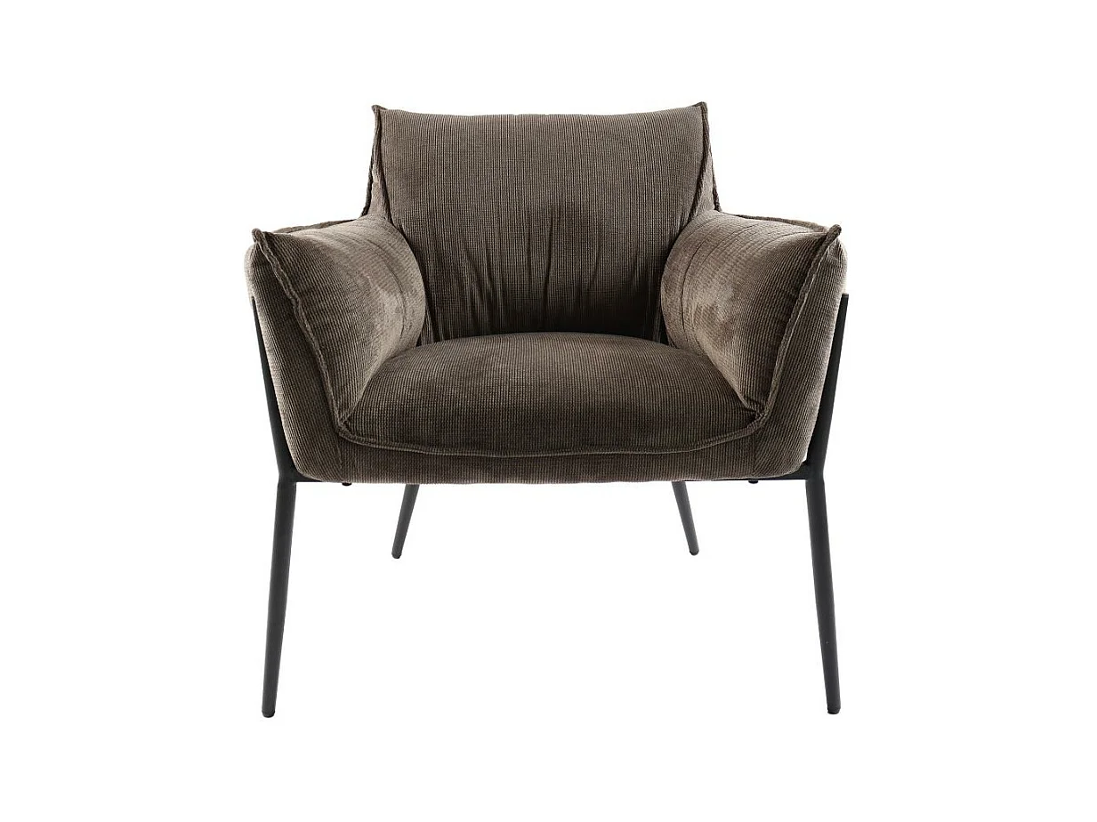 Fauteuil Rosie marron