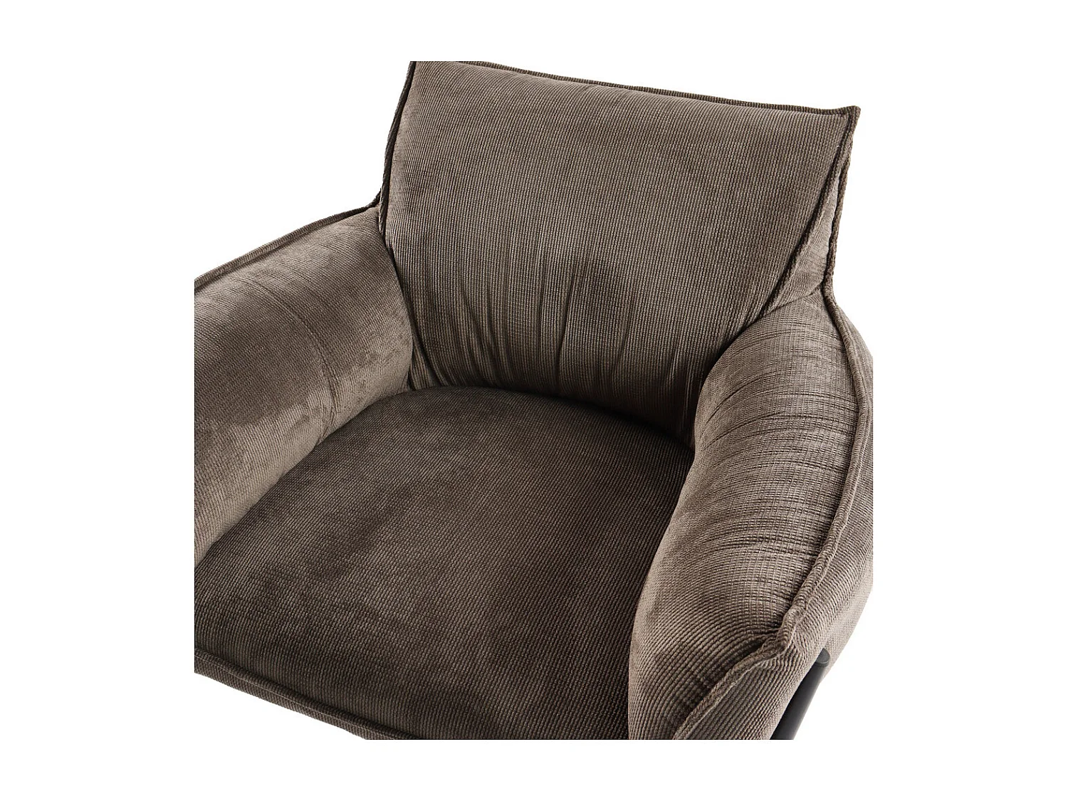 Fauteuil Rosie marron