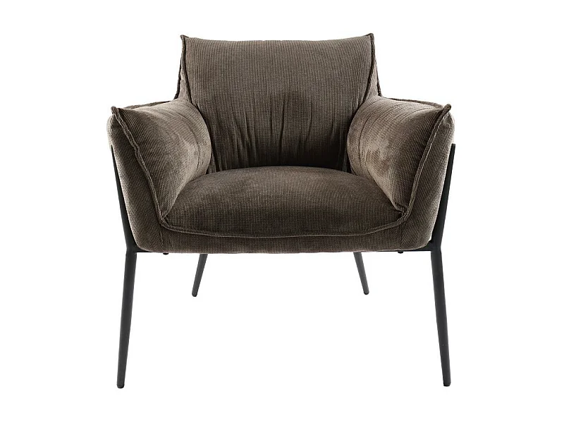 Fauteuil Rosie marron