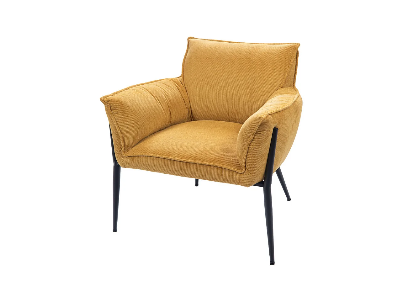Fauteuil jaune Rosie