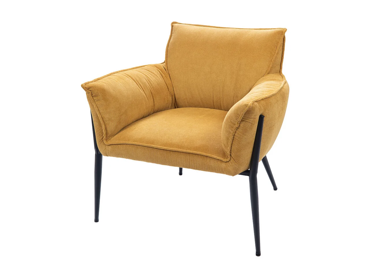 Fauteuil jaune Rosie
