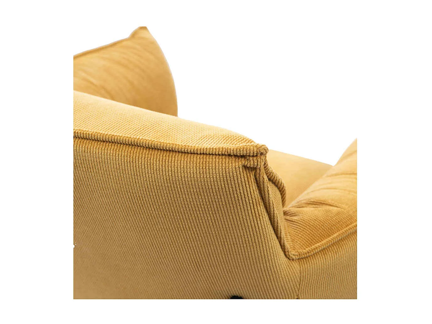 Fauteuil jaune Rosie