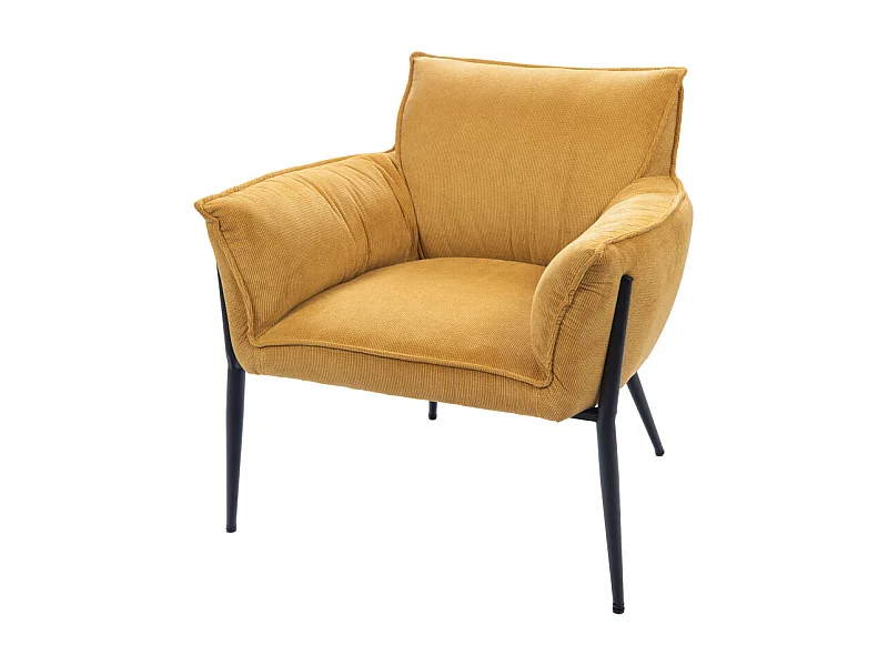 Fauteuil jaune Rosie