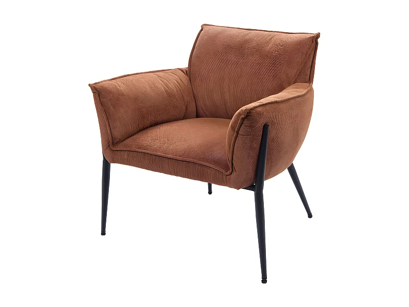 Fauteuil orange Rosie