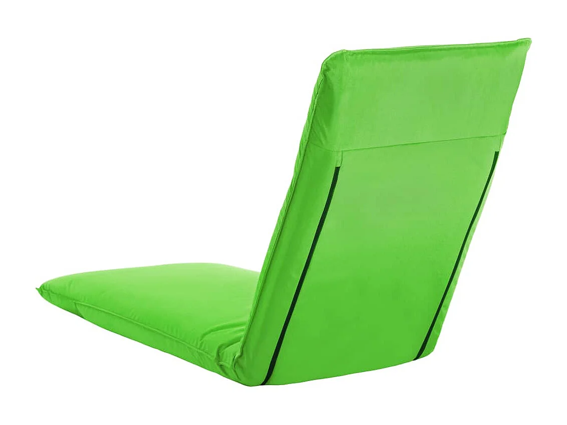 Chaise longue pliable Tissu Oxford Vert