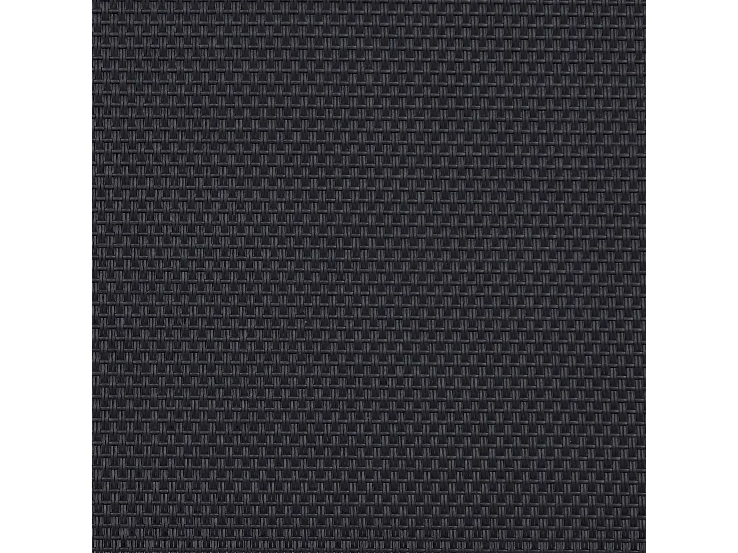 Chaises longues lot de 2 noir bois d'acacia solide et textilène