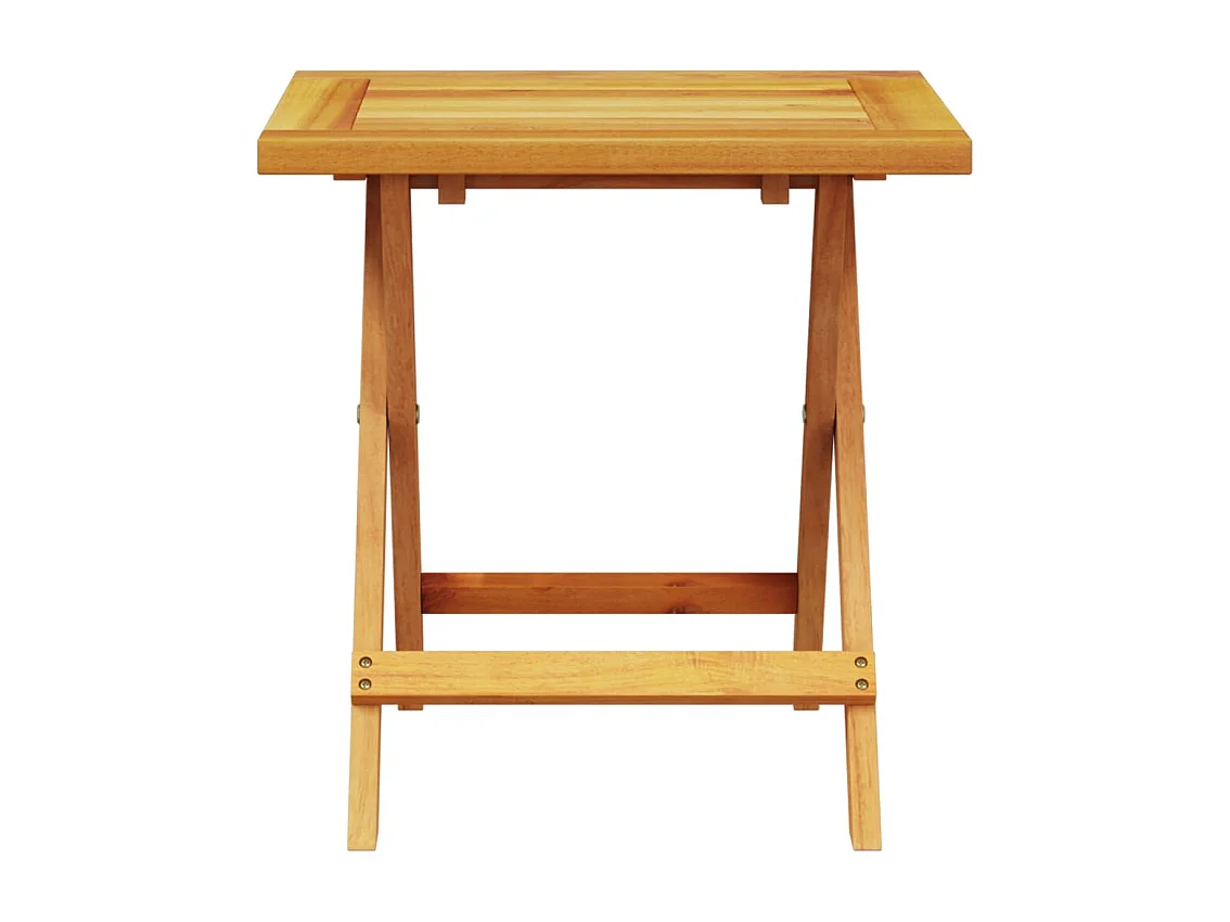 Chaises longues lot de 2 avec table bois massif d'acacia