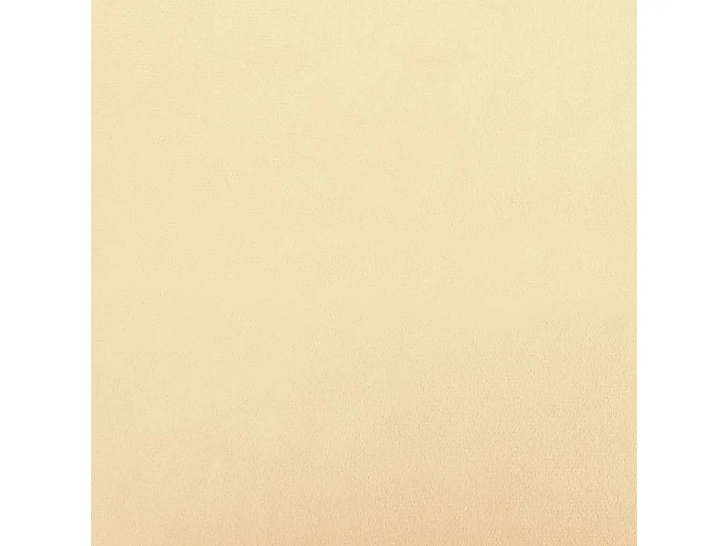 Voetenbank 45x29,5x35 cm fluweel crèmewit