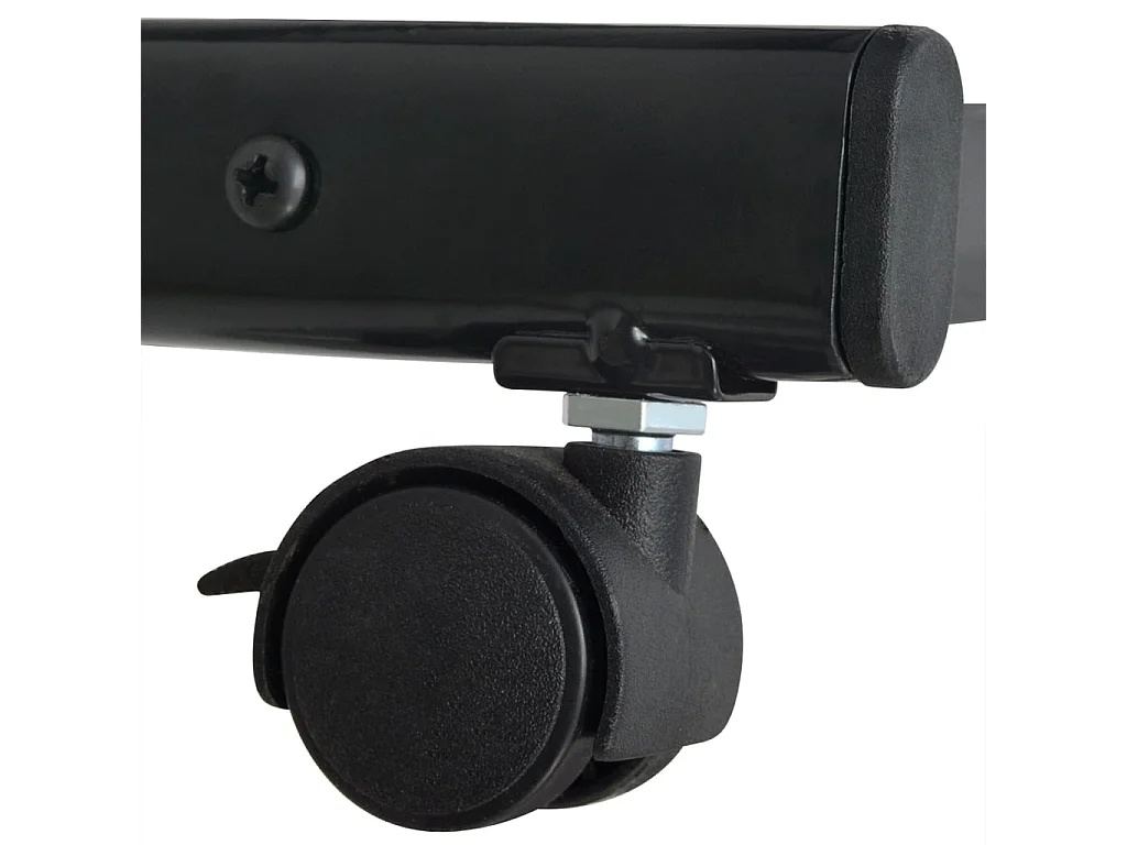 Revistero 47,5x43x133 cm negro A4