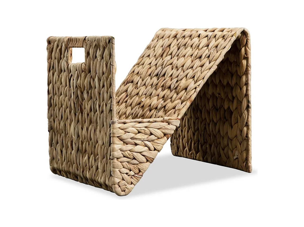 Tijdschrifthouder 31x31x31 cm waterhyacint