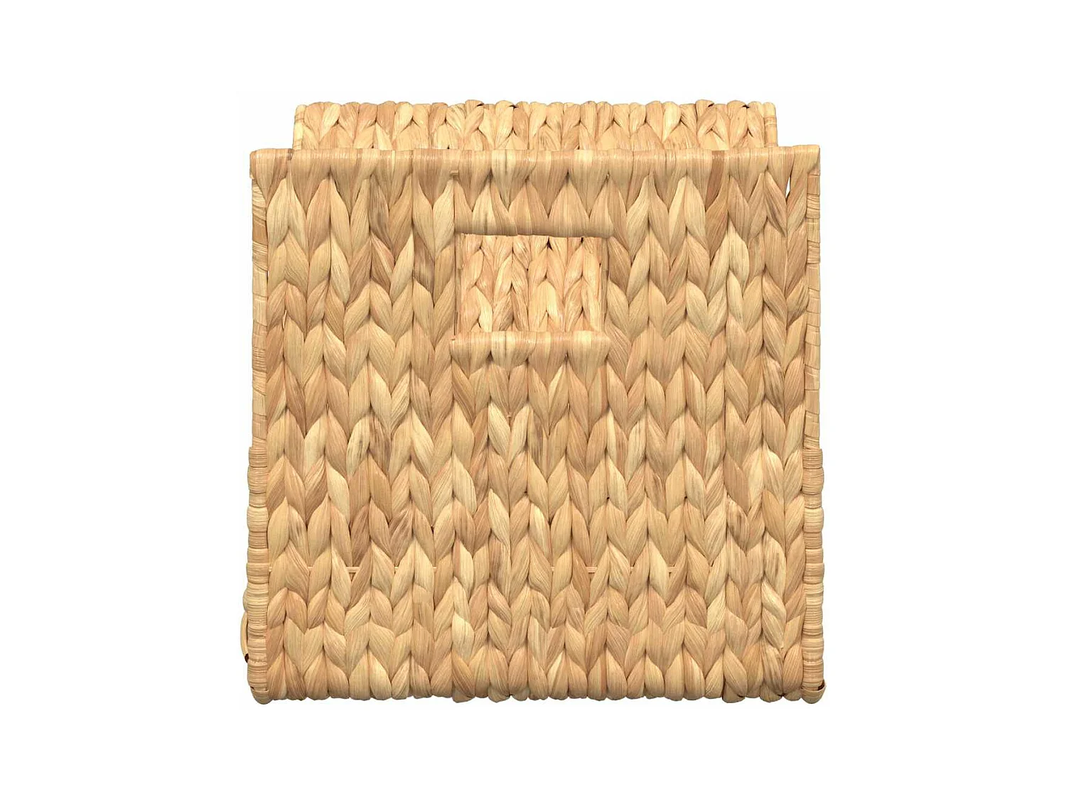 Tijdschrifthouder 31x31x31 cm waterhyacint