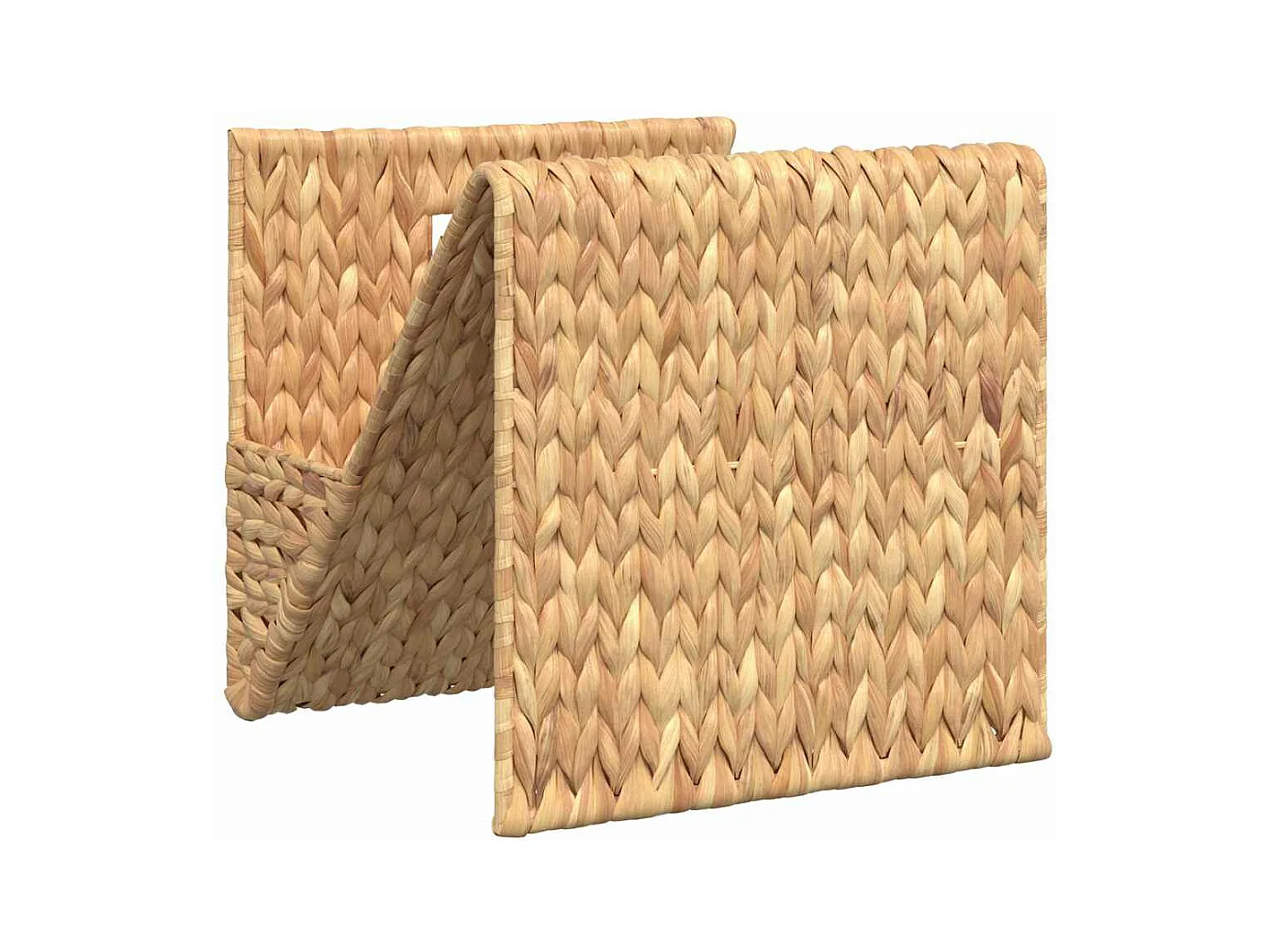 Tijdschrifthouder 31x31x31 cm waterhyacint