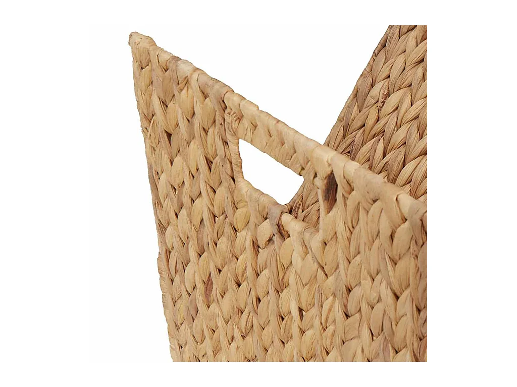 Tijdschrifthouder 31x31x31 cm waterhyacint