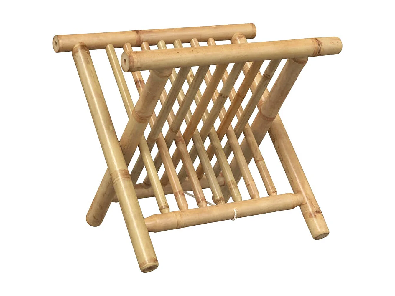 Suporte de revistas 42x30,5x34,5 cm bambu