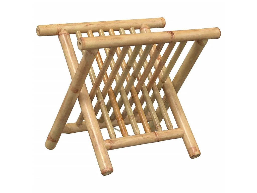 Porte-revue 42x30,5x34,5 cm bambou