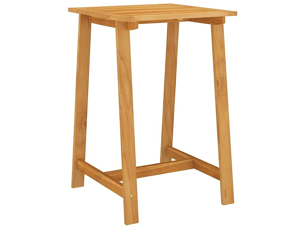Table de bar de jardin 70x70x104 cm Bois d'acacia massif