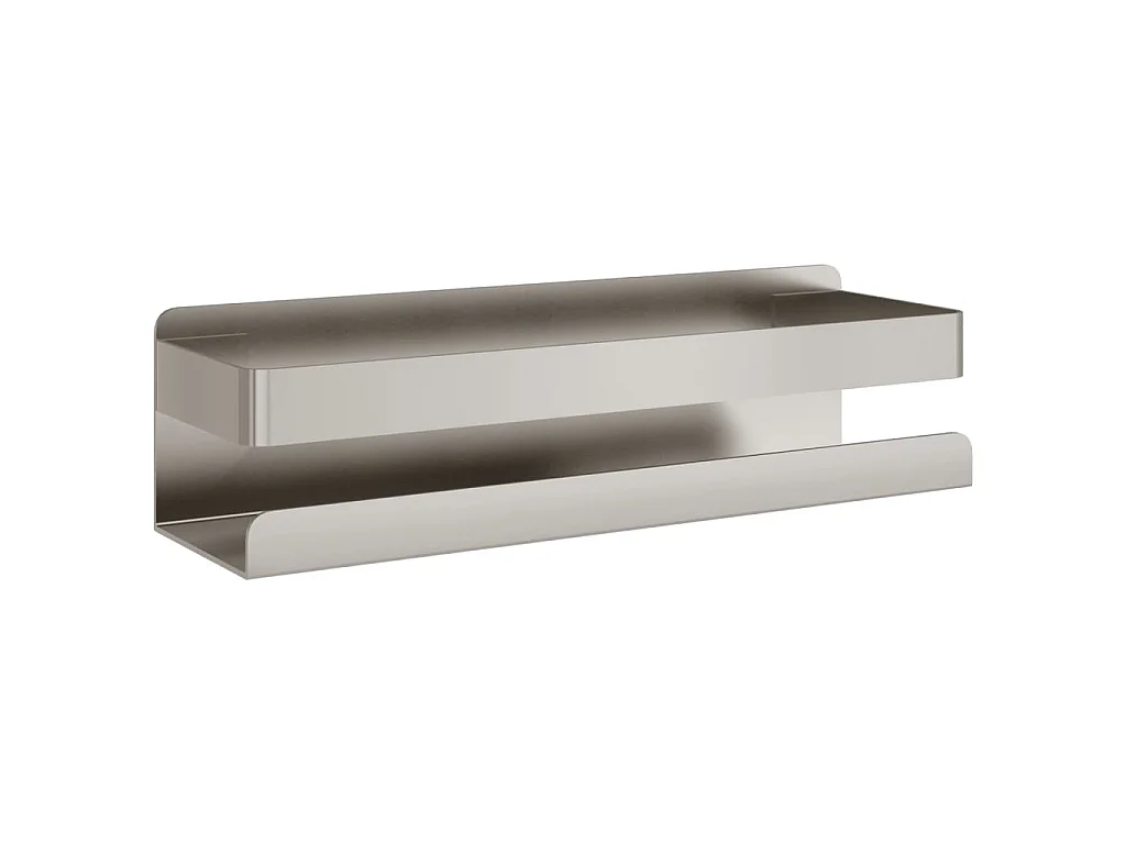 Prateleira de chuveiro 23x6,5x6 cm aço inoxidável 304 escovado