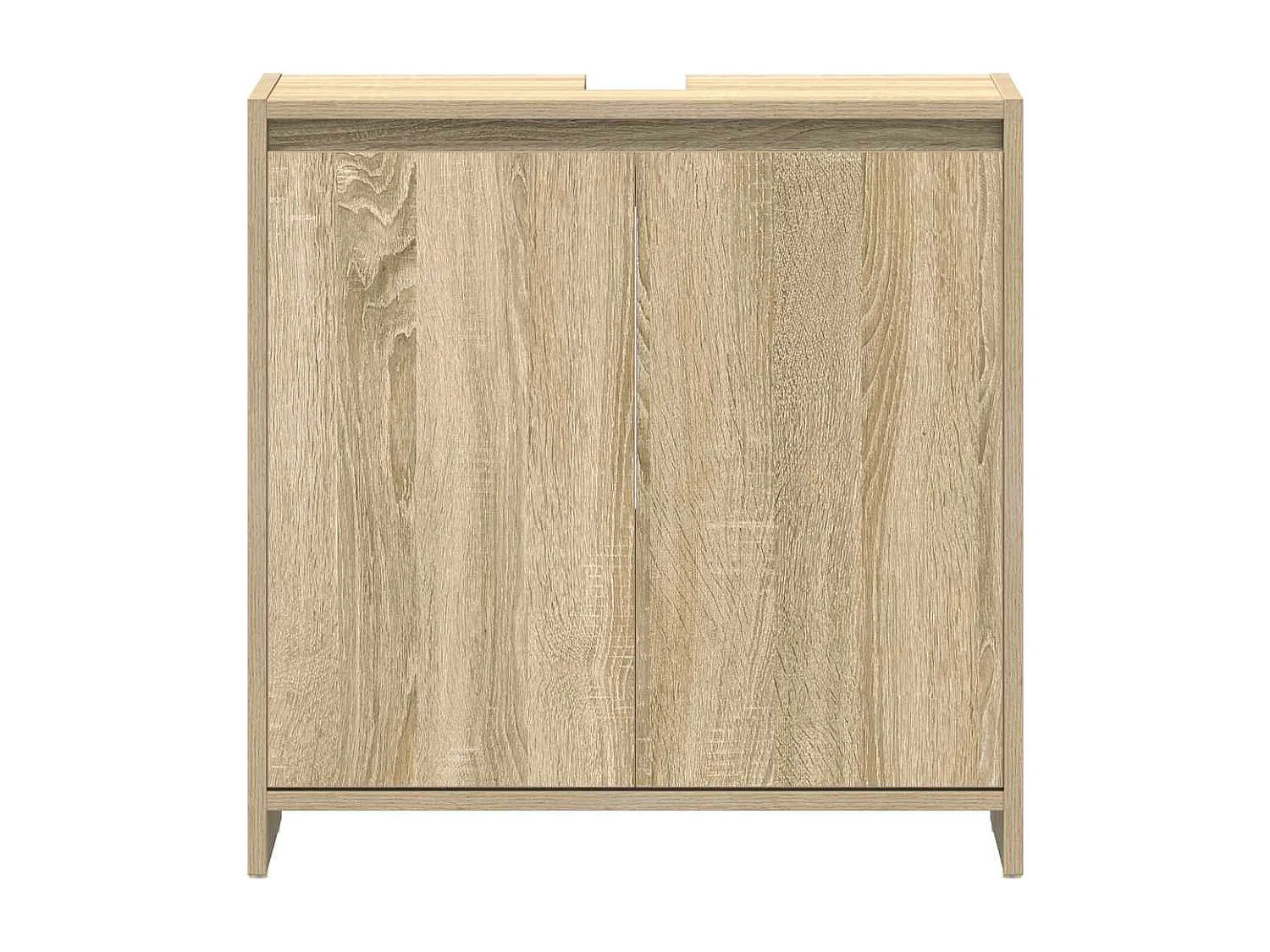 Badezimmerschrank Sonoma-Eiche 60x33x61 cm Holzwerkstoff