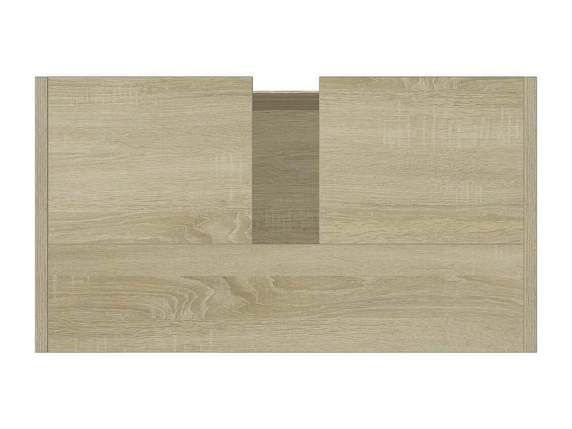 Armoire de salle de bain Chêne sonoma Bois d'ingénierie