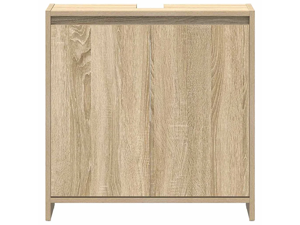 Mobile da Bagno Rovere Sonoma 60x33x60 cm Legno Multistrato