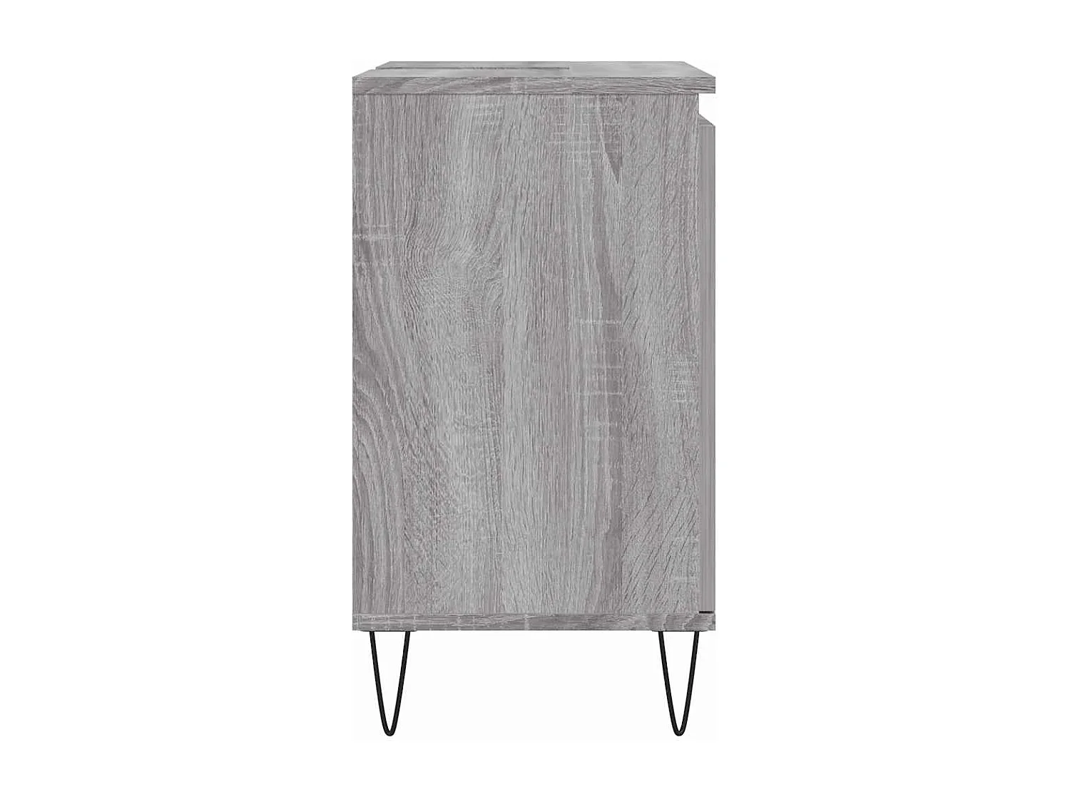 Armoire de bain sonoma gris 58x33x60 cm bois d'ingénierie