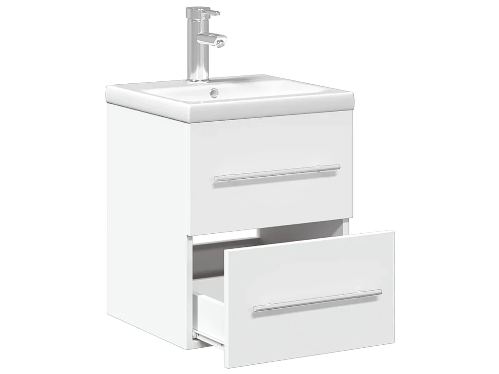 Mobile da Bagno con Lavabo Bianco