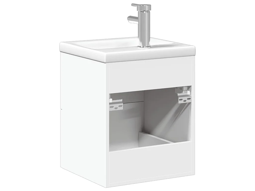 Mobile da Bagno con Lavabo Bianco