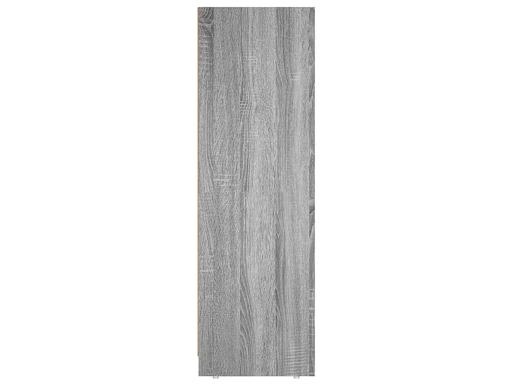 Armadietto Bagno Grigio Sonoma 30x30x95 cm in Legno Multistrato