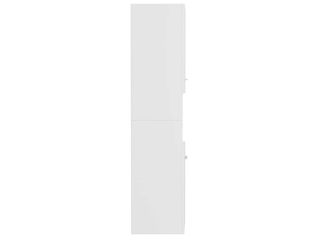 Armário de casa de banho derivados de madeira branco