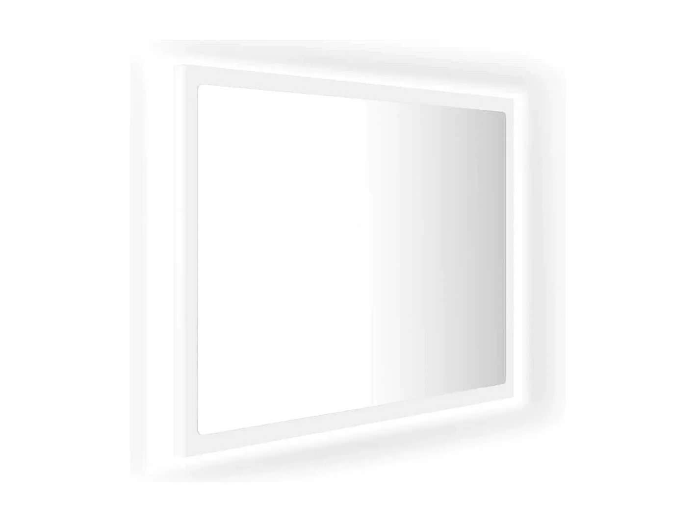 Badkamerspiegel LED 60x8,5x37 cm acryl wit